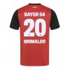 Bayer Leverkusen Alejandro Grimaldo #20 Heimtrikot 2024-25 Kurzarm